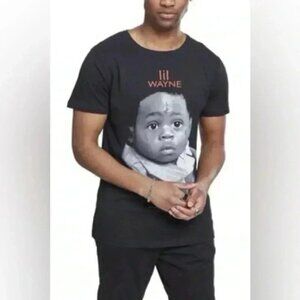 Lil Wayne Tha Carter III Men’s Graphic Print T-Shirt Black Size Large